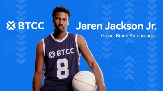 NBA's Jaren Jackson Jr. Teams Up with BTCC Exchange